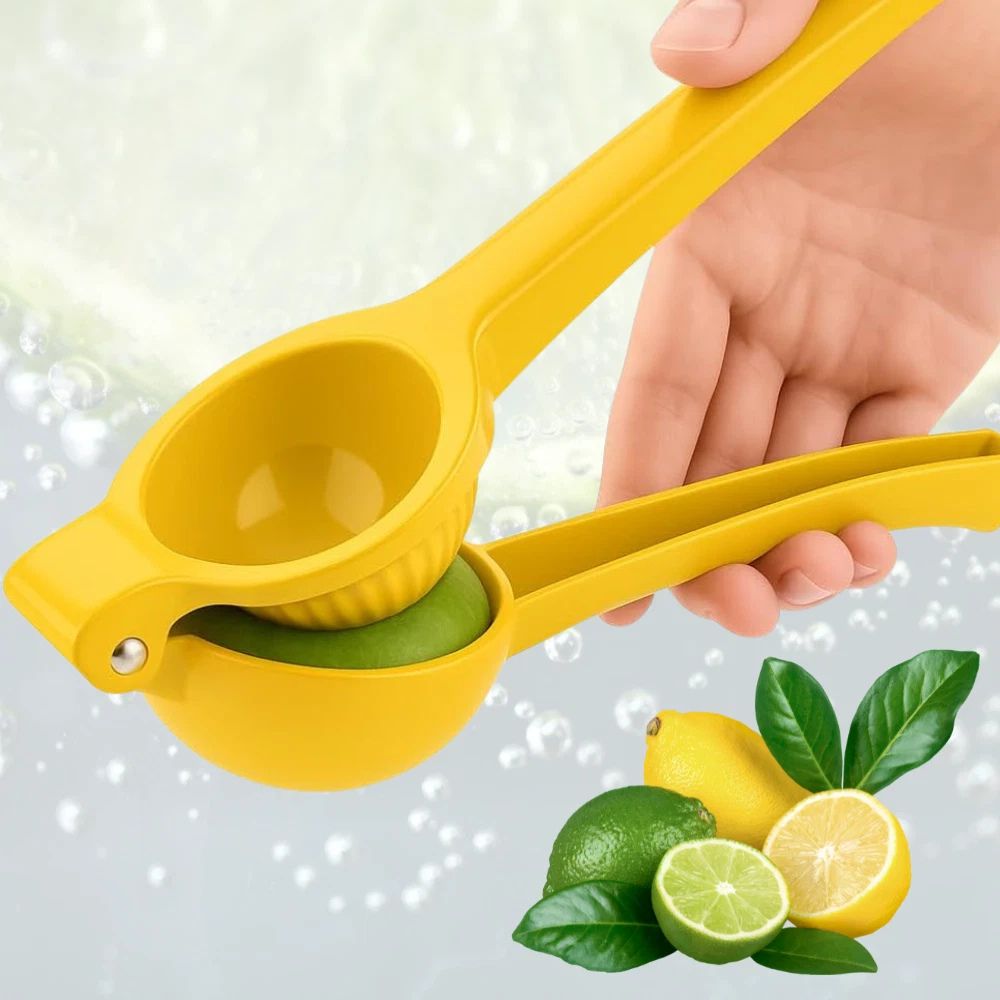 Lemon Squeezer Manual Hand Press Juicer Yellow